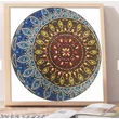 Kép 2/3 - Gyémántkirakó készlet - Mandala körökkel (eltérő formájú kövekkel)