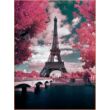 Kép 1/3 - Számfestő - Eiffel torony rózsaszínben