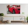 Kép 2/2 - Gyémánt kirakó keretre feszítve - Piros Ferrari