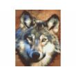 Kép 1/2 - Gyémánt kirakó keretre feszítve - Szürke farkas