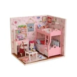 Kép 1/5 - Dollhouse - babaszoba makett (rózsaszin)