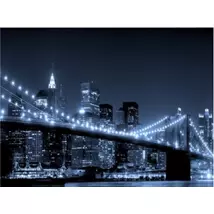 Gyémánt kirakó készlet - Brooklyn-híd este