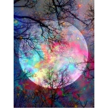 Gyémántkirakó készlet - Moon - Tavasz
