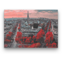 Számfestő - Párizs vörösben