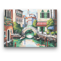 Számfestő - Híd Velencében