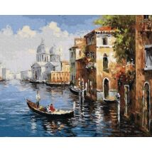 Számfestő - Velencei gondolázás