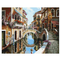 Számfestő - Híd Velencében