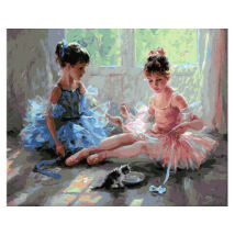 Számfestő - Kicsi balerinák