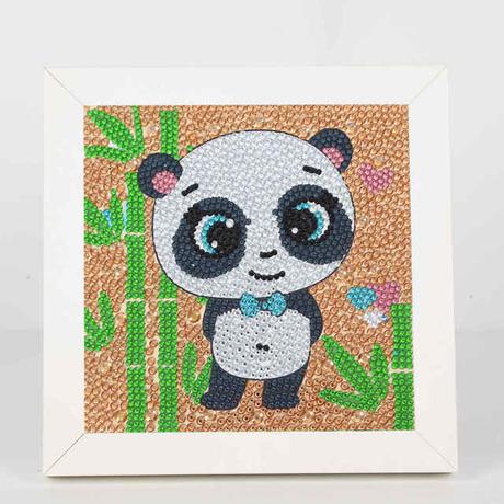 Gyémántkirakó készlet gyerekeknek - panda