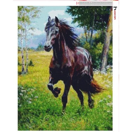 Gyémántkirakó készlet - Futó ló 