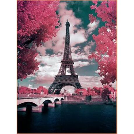 Számfestő - Eiffel torony rózsaszínben