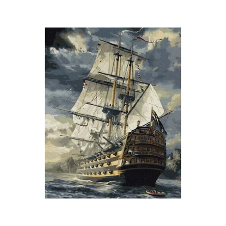 Számfestő - Vitorlás hajó